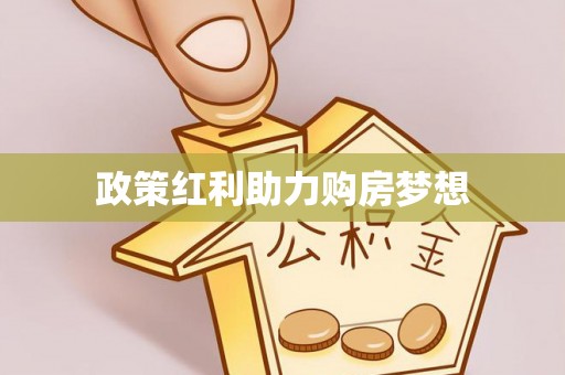 惠水政策红利助力购房梦想