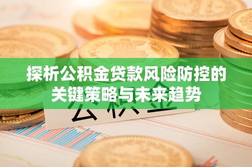 惠水探析公积金贷款风险防控的关键策略与未来趋势