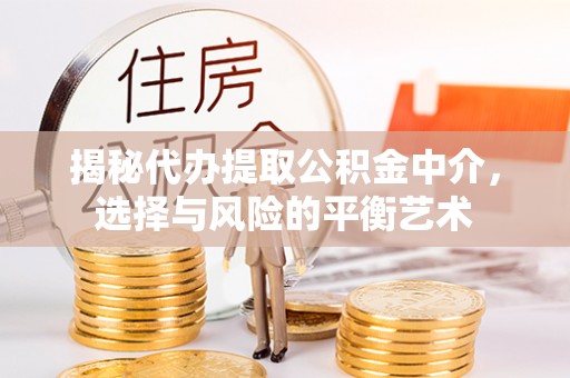 惠水揭秘代办提取公积金中介，选择与风险的平衡艺术