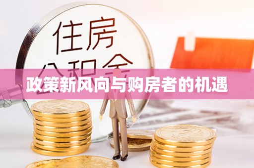 惠水政策新风向与购房者的机遇