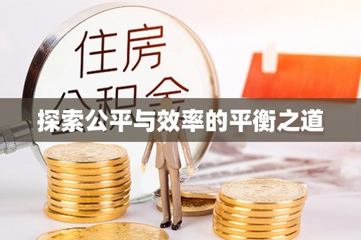 惠水探索公平与效率的平衡之道