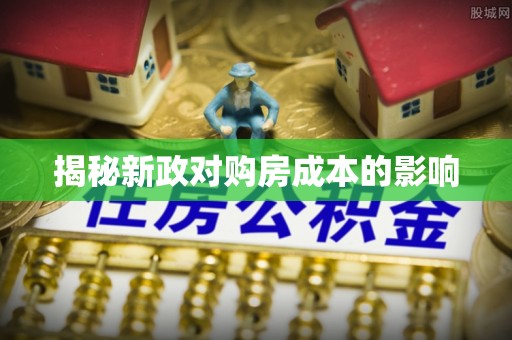 惠水揭秘新政对购房成本的影响