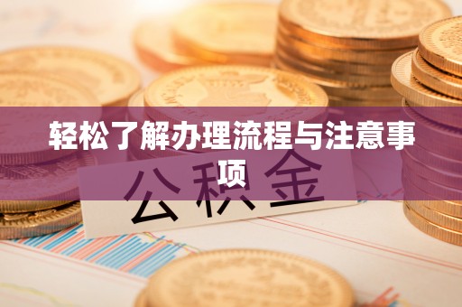 惠水轻松了解办理流程与注意事项