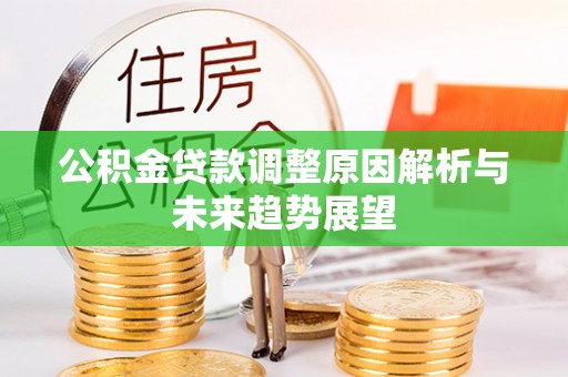惠水公积金贷款调整原因解析与未来趋势展望