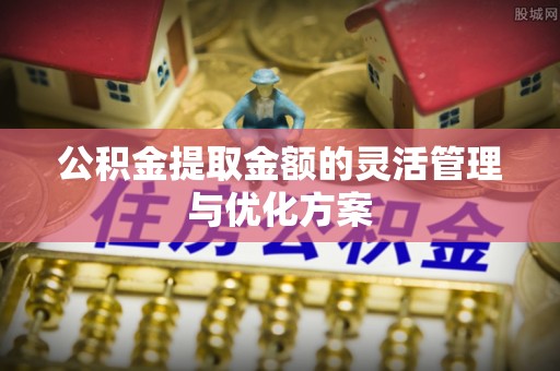 惠水公积金提取金额的灵活管理与优化方案