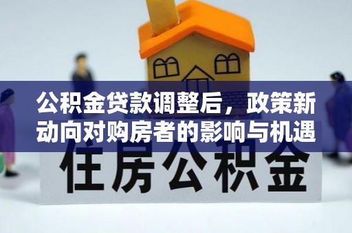 惠水公积金贷款调整后，政策新动向对购房者的影响与机遇